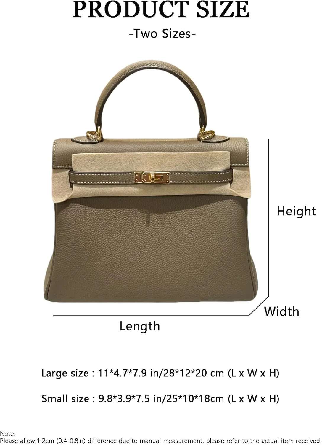 Tote Bag for Women, Genuine Leather Top Handle Handbag, Fashion Vintage Shoulder Bag, Crossbody, With 2 strap.
