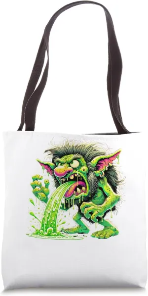 Toxic Troll Slime Spew Tote Bag