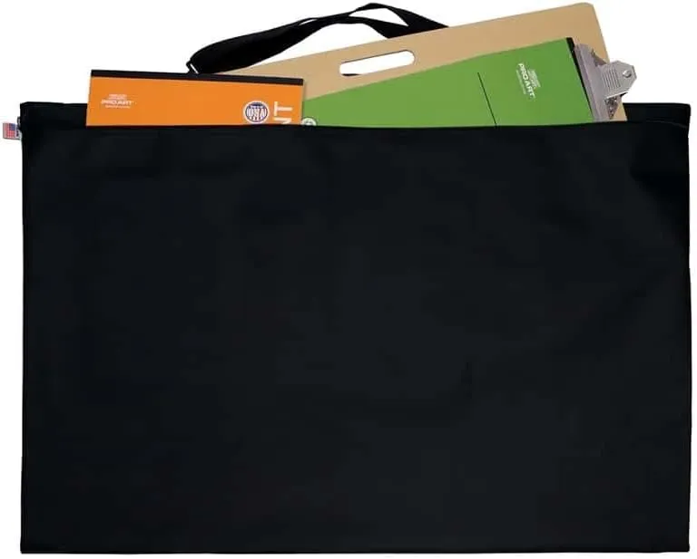 TRAN Economy Artist Portfolio, 24 by 36-Inch, Black