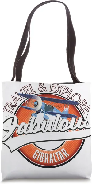 Travel & Explore Fabulous Gibraltar Tote Bag
