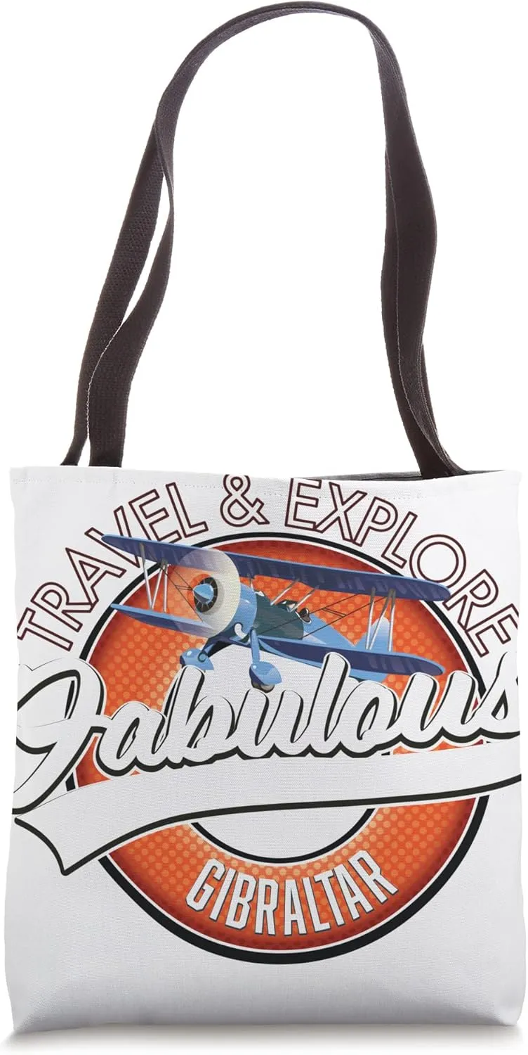 Travel & Explore Fabulous Gibraltar Tote Bag