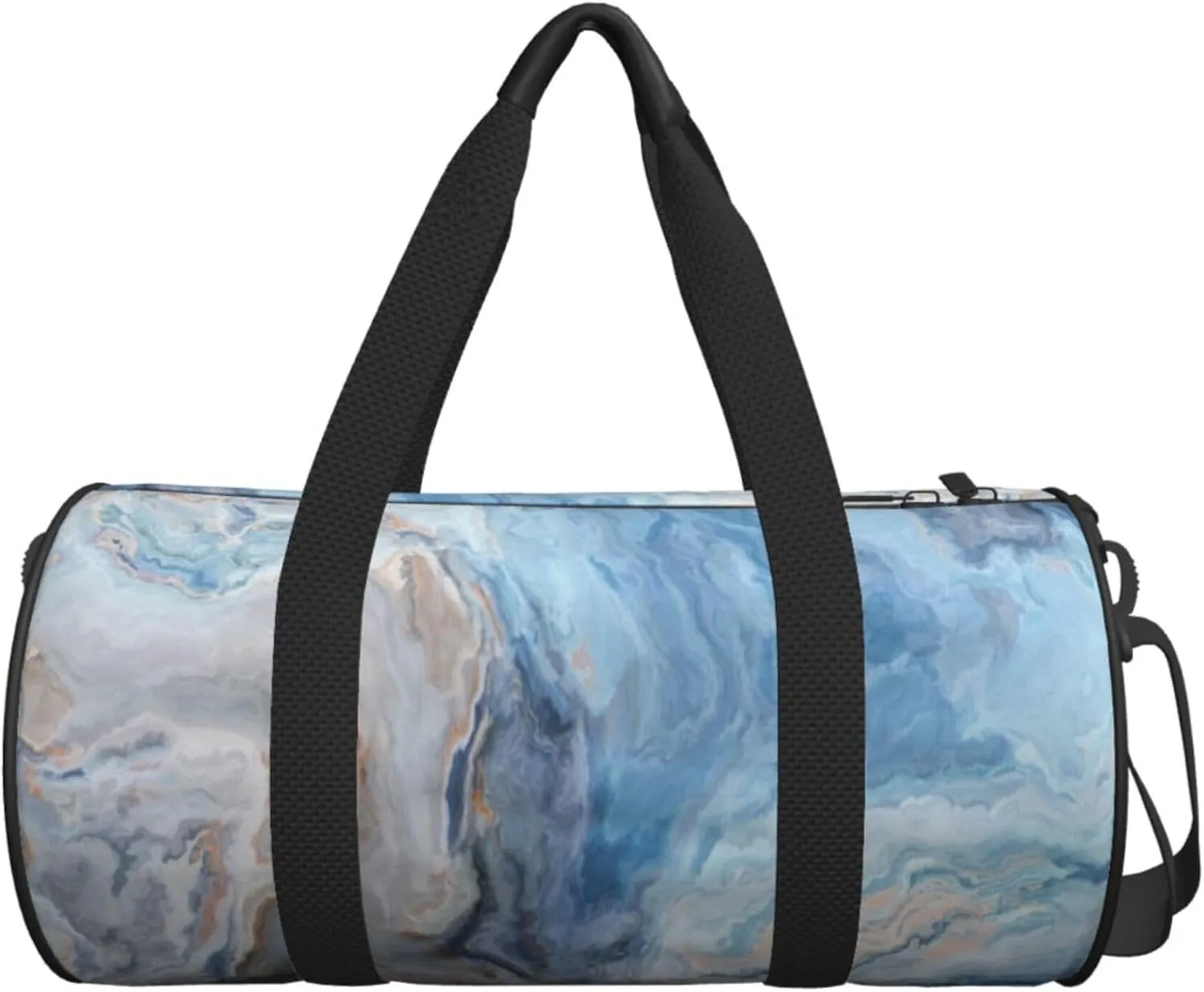 Travel Duffel Bag Blue Marble Workout Bag For Woman Dance Bag Weekender Bag Man Tote Gym Bag Hospital Bag For Labor And Delivery Overnight Bag Luggage Bag