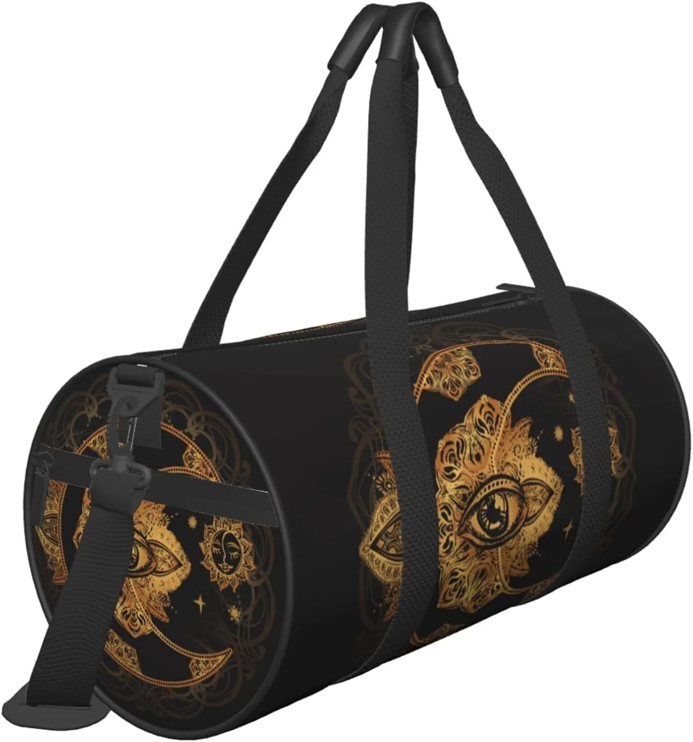 Travel Duffel Bag Bohemia Moon Sun Workout Bag For Woman Dance Bag Weekender Bag Man Tote Gym Bag Hospital Bag For Labor And Delivery Overnight Bag Luggage Bag