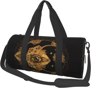 Travel Duffel Bag Bohemia Moon Sun Workout Bag For Woman Dance Bag Weekender Bag Man Tote Gym Bag Hospital Bag For Labor And Delivery Overnight Bag Luggage Bag