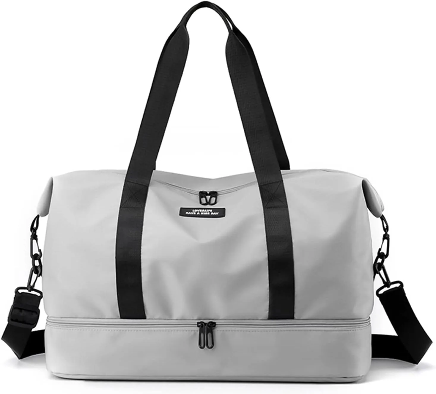 Travel Duffel Bag for Women and Men Foldable Weekender Overnight Bag