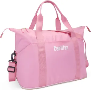 Travel Duffel Bag for Women, Travel Bag Expandable with Wet Pocket, Carry-On Tote Bag for Women Travel Airplane, Gym Weeken bag & Hospital overnight bag, Expandable Travel Duffel Bag