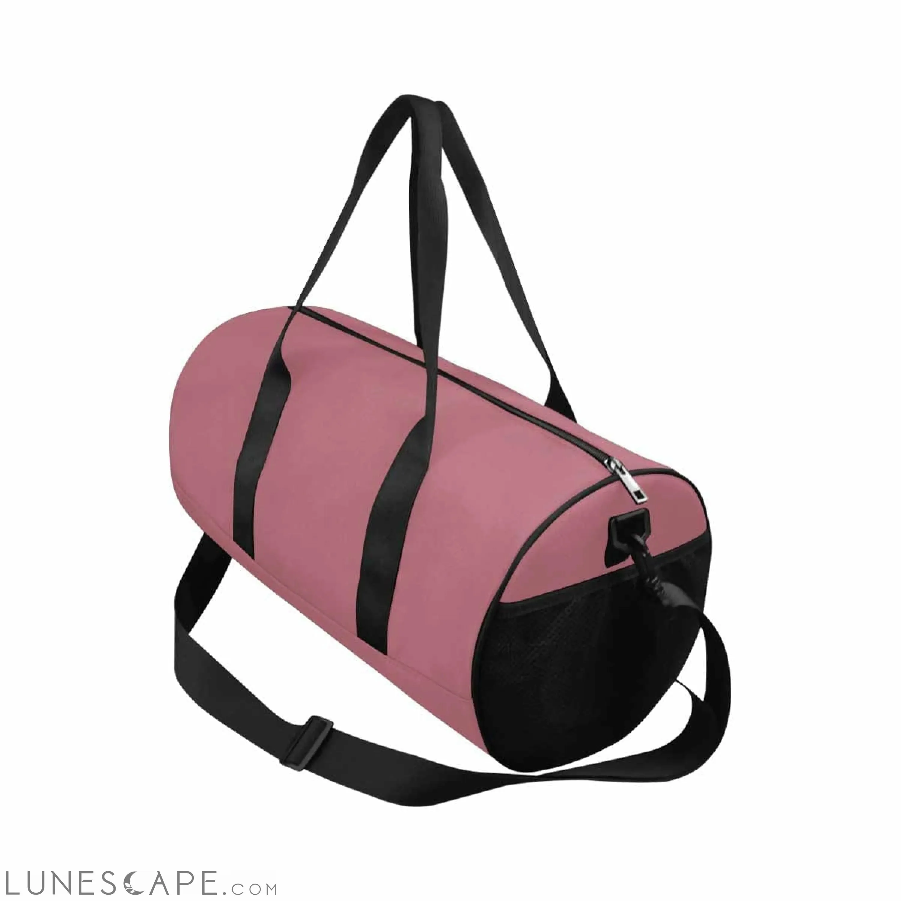 Travel Duffel Bag - Rose Gold Red - Carry