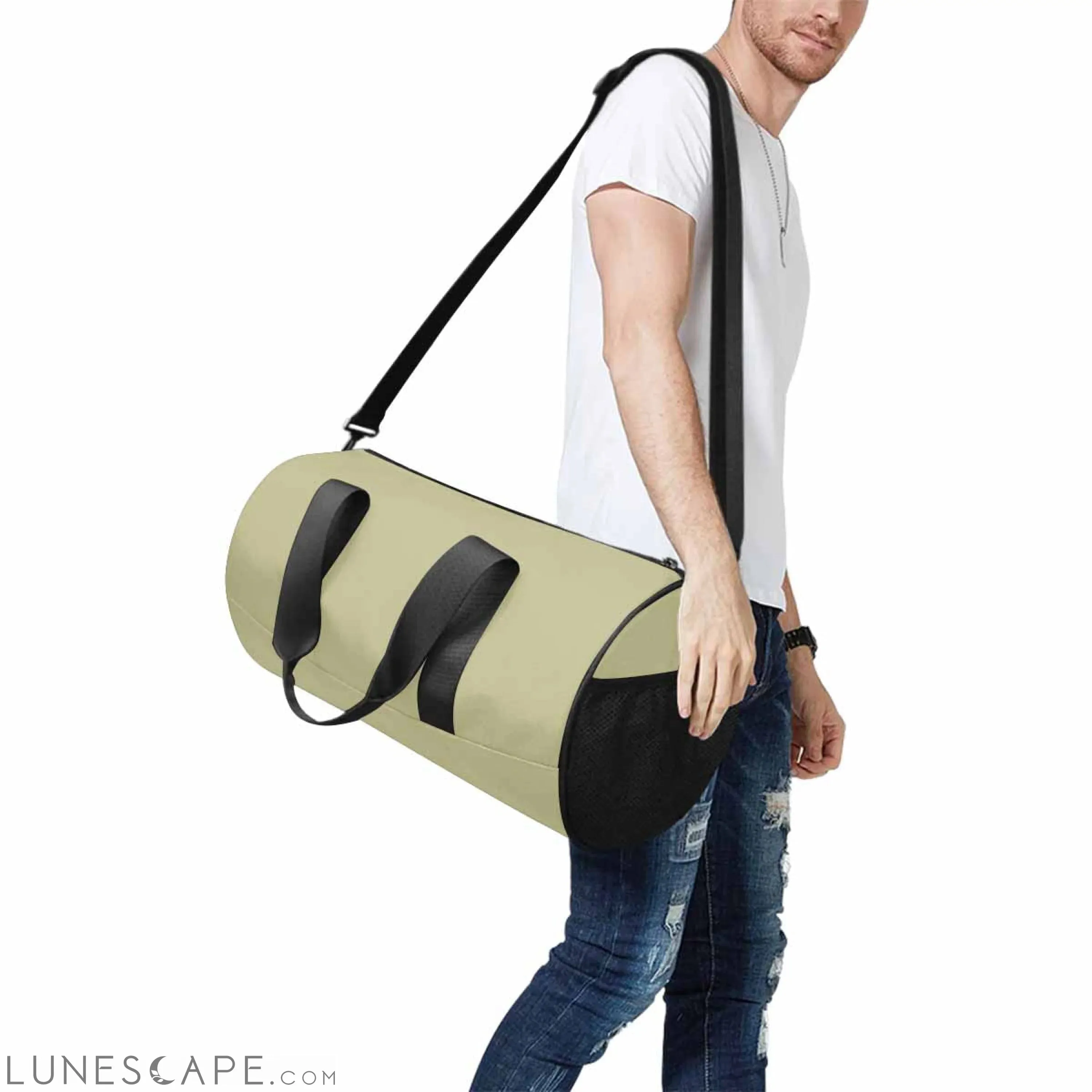 Travel Duffel Bag - Sage Green - Carry