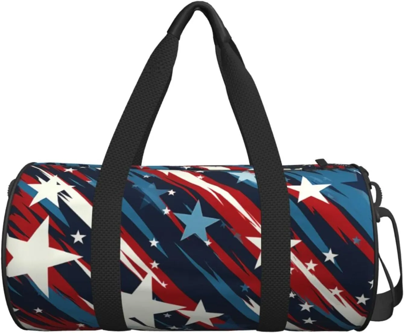 Travel Duffel Bag Stars Stripes Weekender Overnight Bag For Men Women Large Capacity Sports Gym Bag Canvas Carry On Tote Bags For Travel Yoga