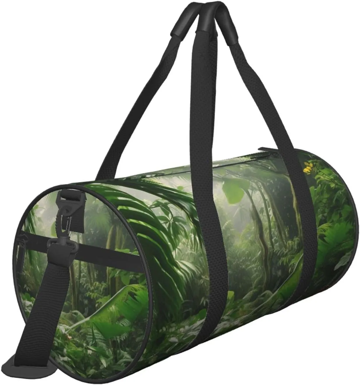 Travel Duffel Bag Tropical Rainforest Weekender Overnight Bag For Men Women Large Capacity Sports Gym Bag Canvas Carry On Tote Bags For Travel Yoga