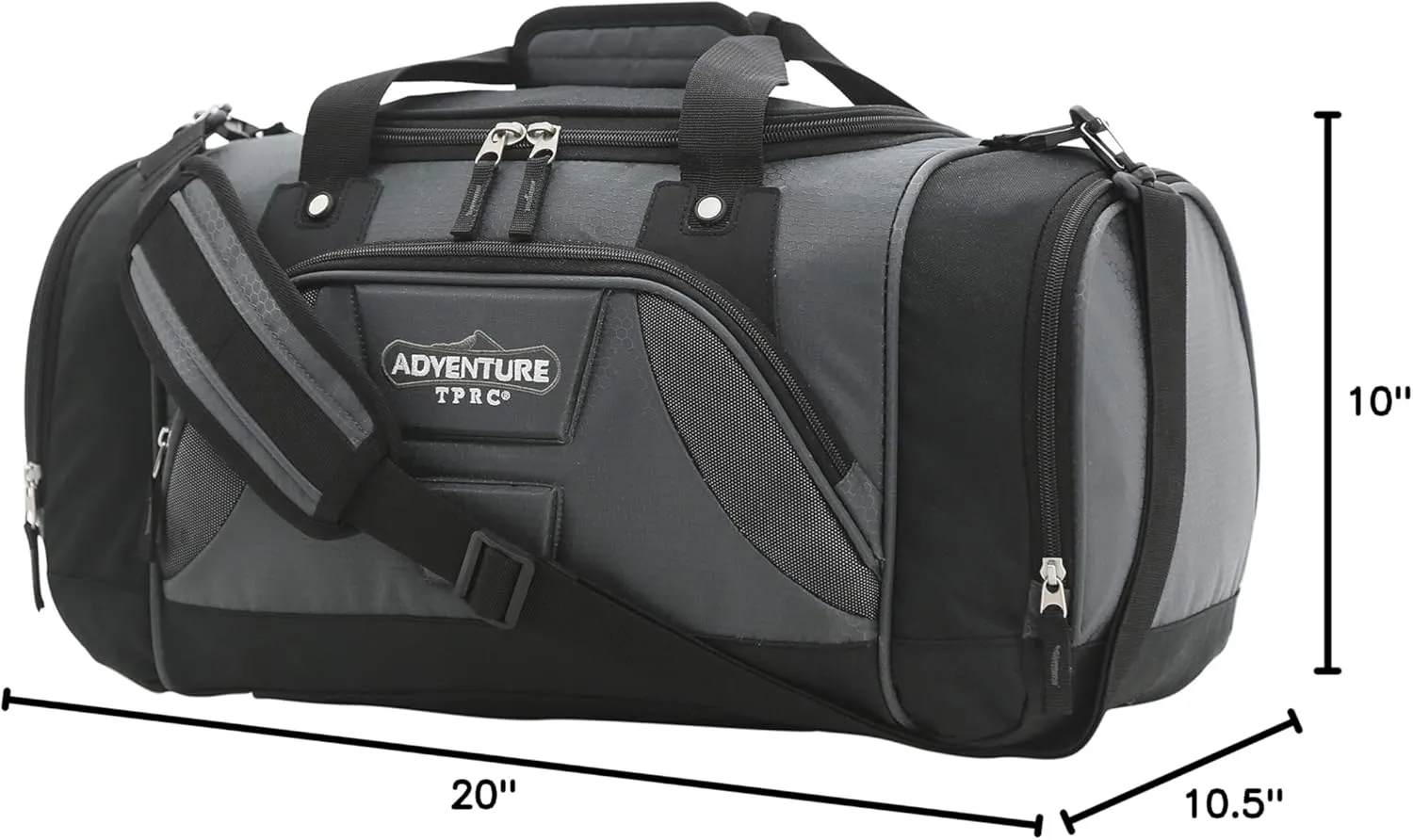 Travelers Club Adventure Weekender Nylon Duffel Bag