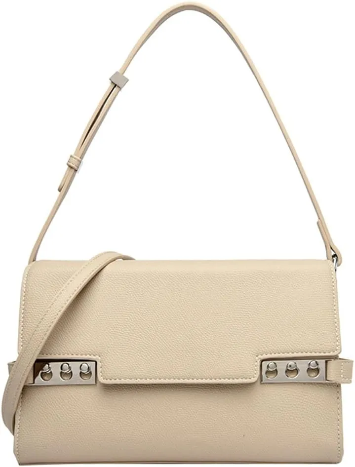 Trendy Vegan Leather Clutch Purses for Women Small Crossbody Shoulder Bag Ladies Top-Handle Handbags Satchels 2025