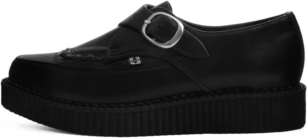 T.U.K Pointed Buckle Creeper Shoes