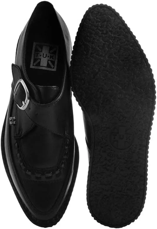 T.U.K Pointed Buckle Creeper Shoes