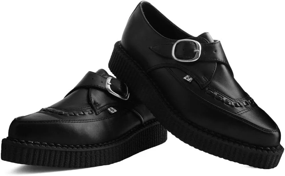 T.U.K Pointed Buckle Creeper Shoes