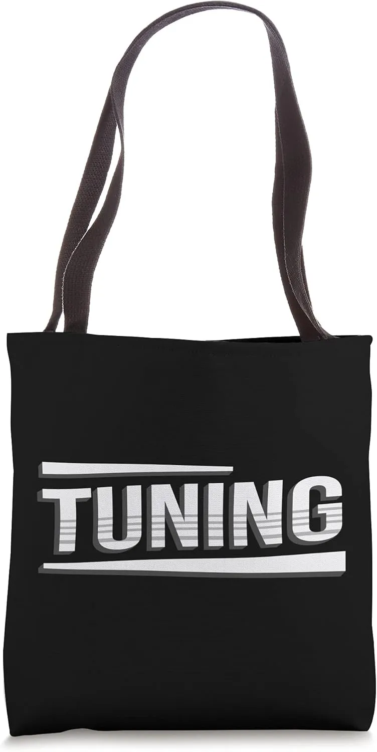Tuning - block logo Tote Bag