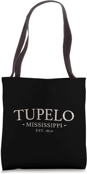 Tupelo Mississippi - Simple Tupelo MS Tote Bag