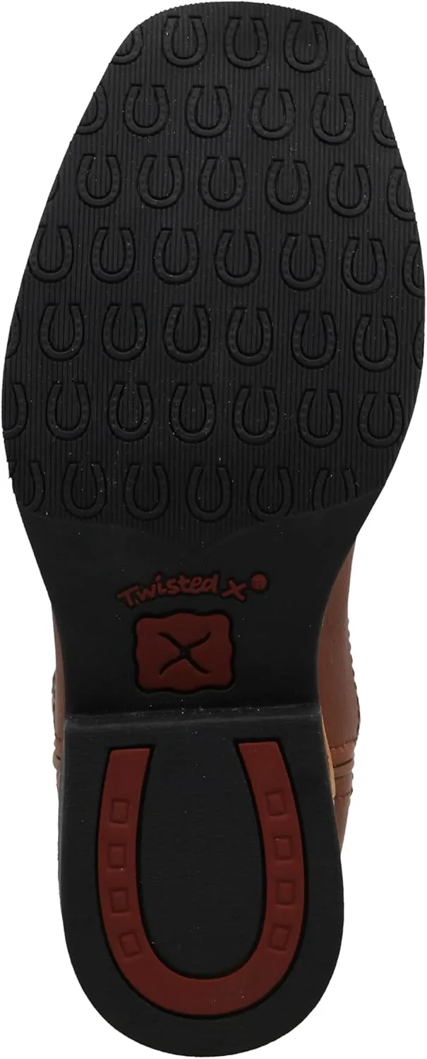 Twisted X Kid's Top Hand, Wide Square Toe
