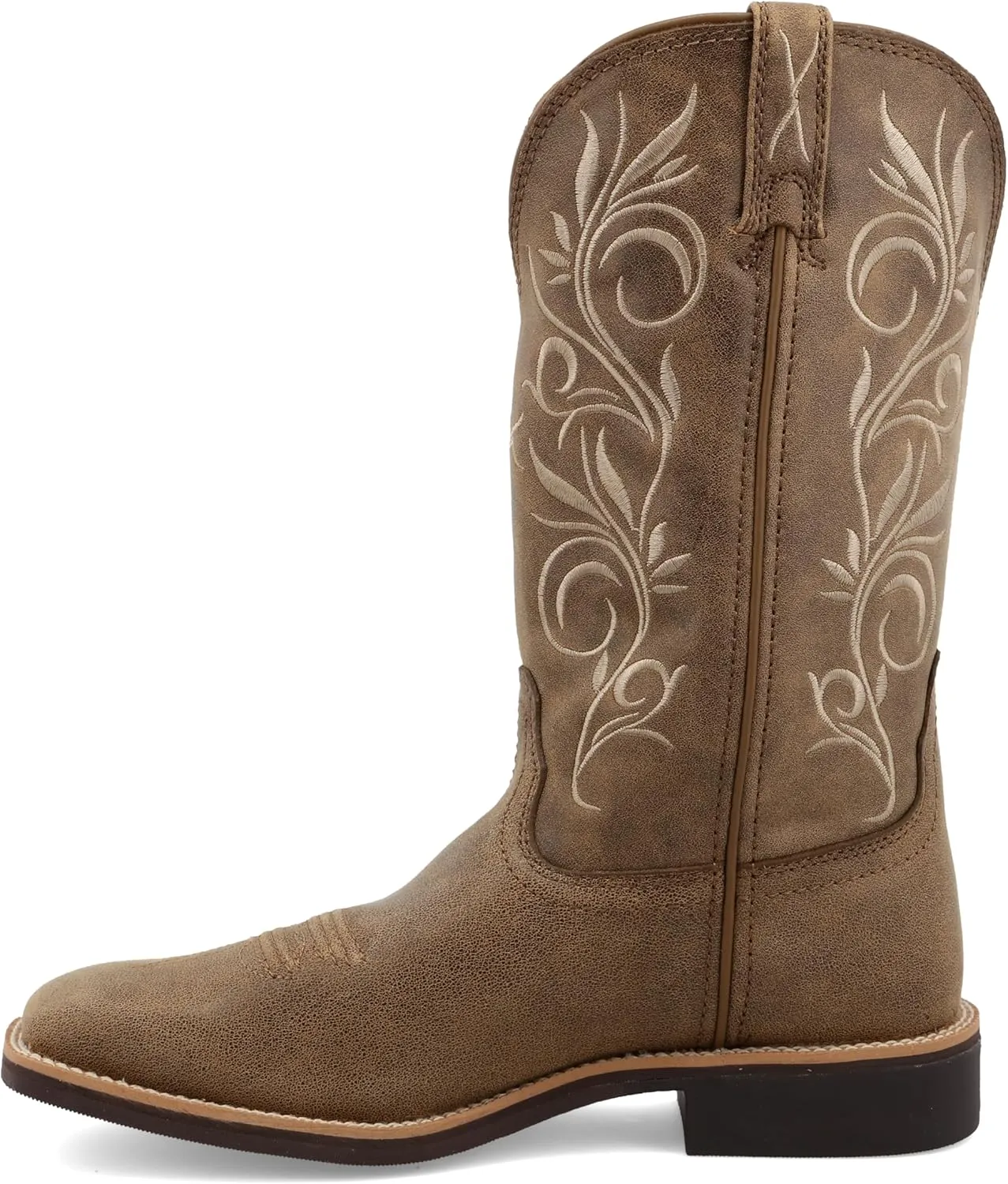 Twisted X Women's 11" Top Hand, Wide Square Toe