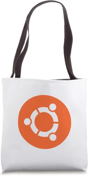 Ubuntu OS Linux Official Circle Of Friends Logo Tote Bag
