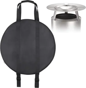 UCEDER Backpack Heat Deflector Carry Bag for Solo Stove,Heat Deflector for Fire Pit Transport and Storage Case Compatible with Yukon 27" Deflector（31" Diameter）