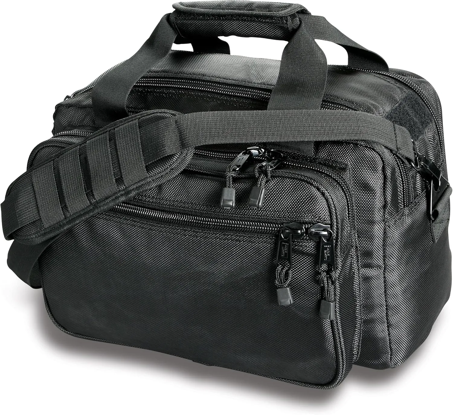 Uncle Mike's Law Enforcement Side-Armor Deluxe Range Bag, Black