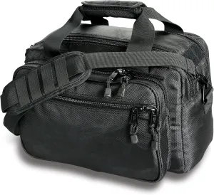 Uncle Mike's Law Enforcement Side-Armor Deluxe Range Bag, Black