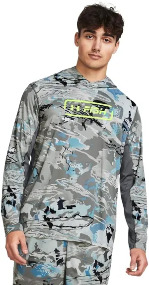 Under Armour Men's Iso-chill Shorebreak Camo Hoodie