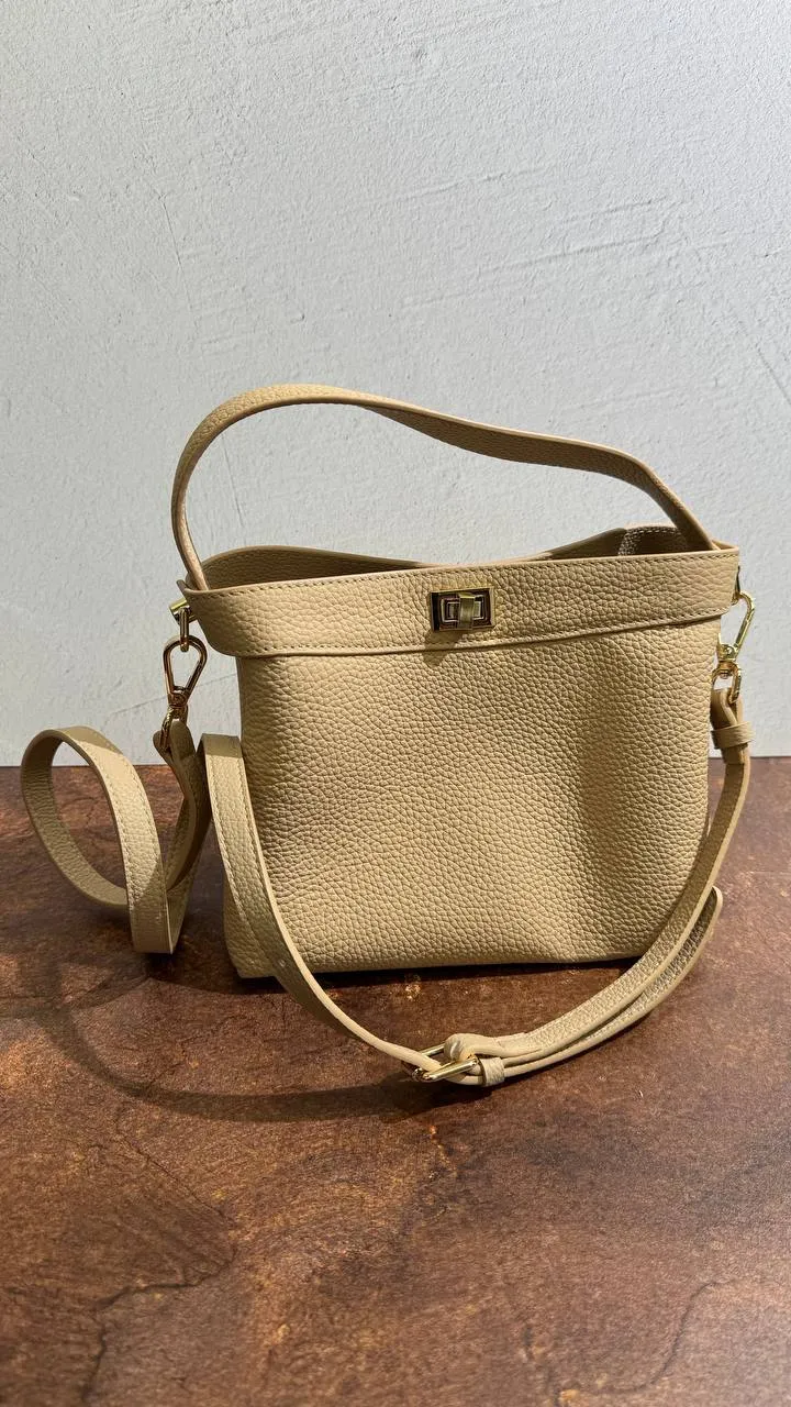 Urban Grace | Genuine Leather Bag with Leather Interior