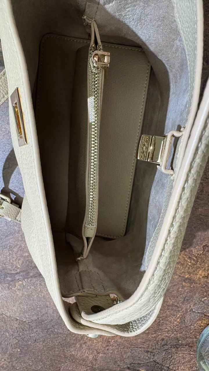Urban Grace | Genuine Leather Bag with Leather Interior
