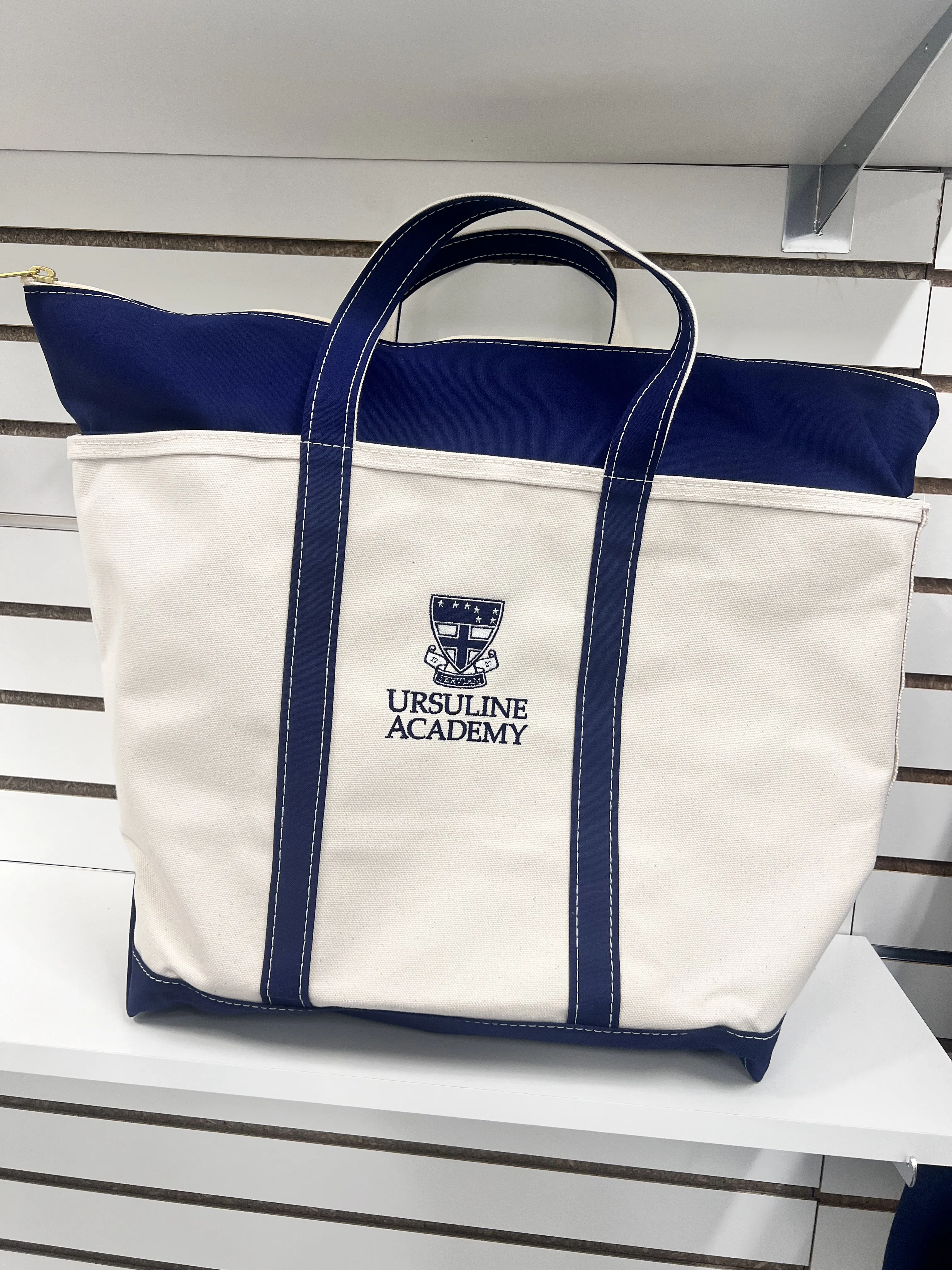 Ursuline x L. L. Bean Boat and Tote  - Canvas Tote Bag