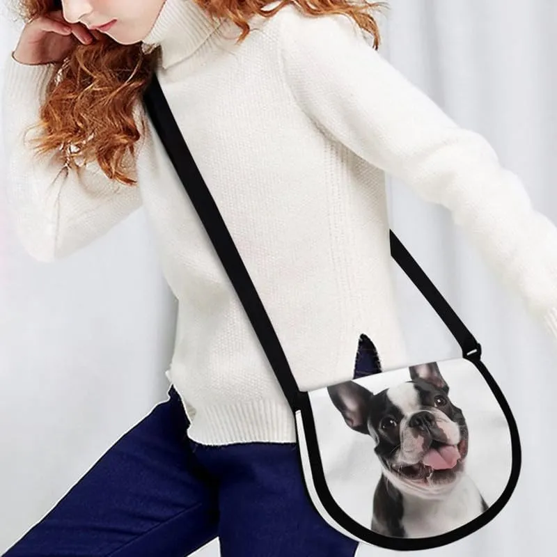 Uskorhein Tiger Horse Paw Jellyfish Crossbody Bags Cell Phone Purse for Women Man Sling Bag Leather Crossbody Sling Purse