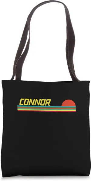 Variable First Name Logo Retro Sunset Surfer Style Variable Tote Bag