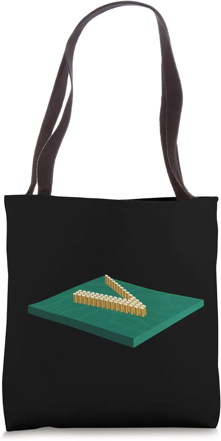 VeChain VET Logo Image Cryptocurrency Tote Bag