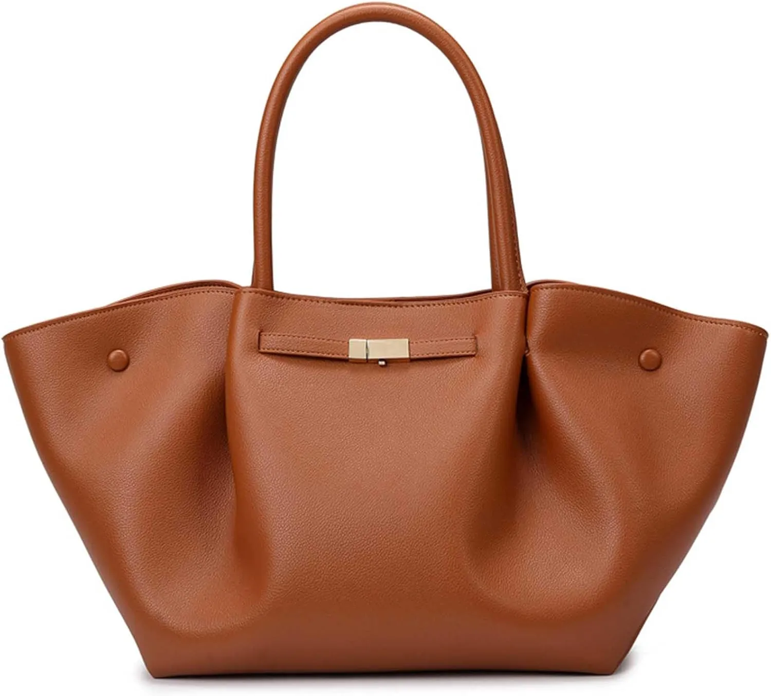 Vegetarian Artificial Leather Large Capacity Top Handle Wallet Women's Fashion Handbag