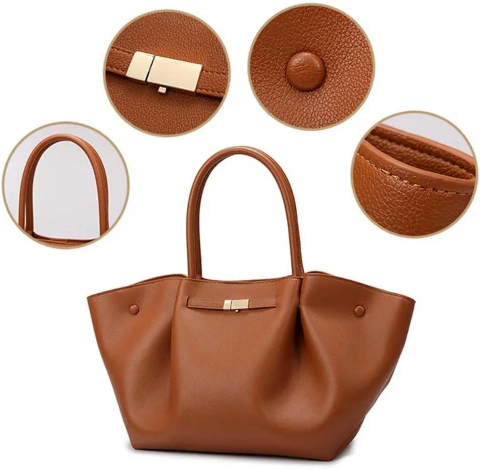 Vegetarian Artificial Leather Large Capacity Top Handle Wallet Women's Fashion Handbag