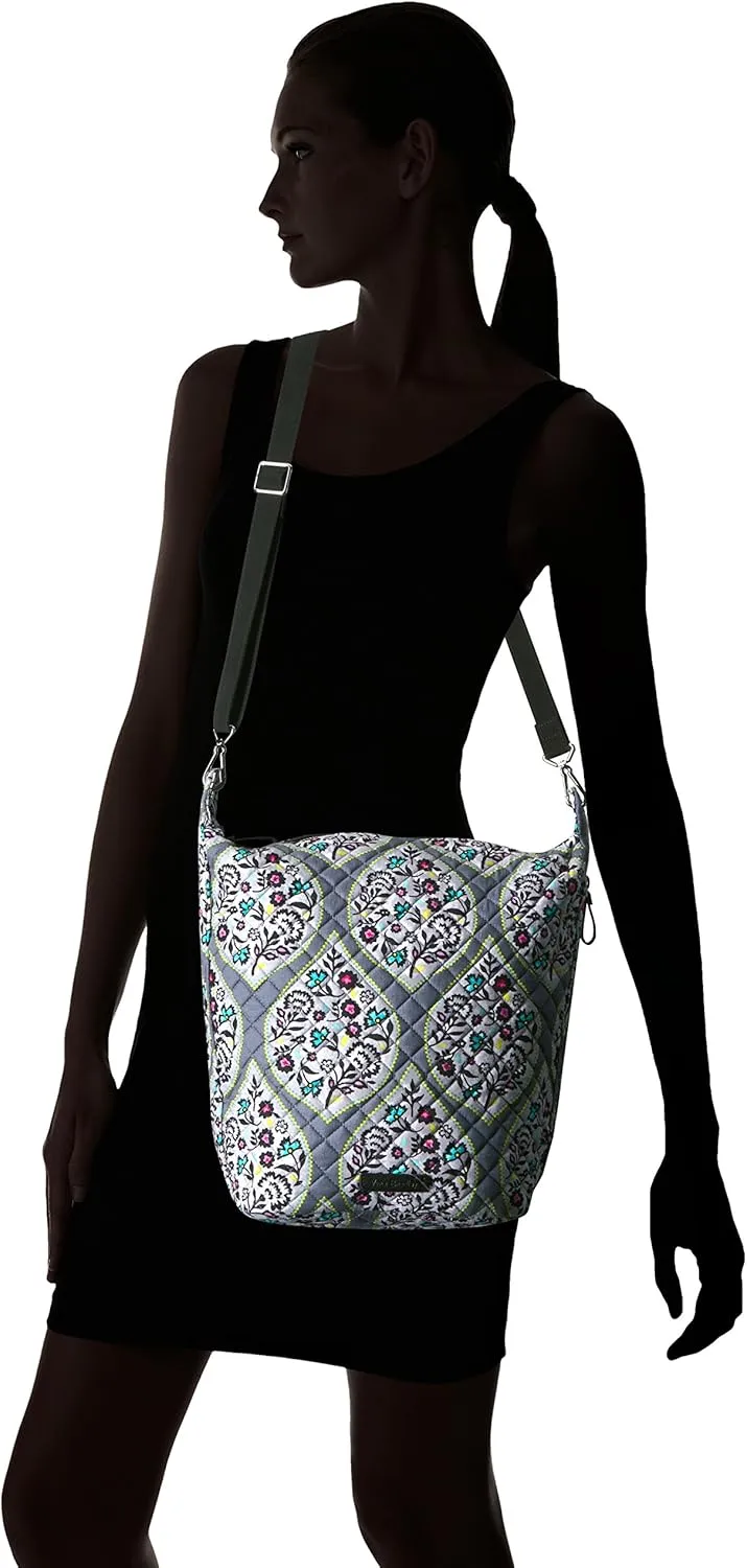Vera Bradley Women's Cotton Carson Hobo Satchel Purse