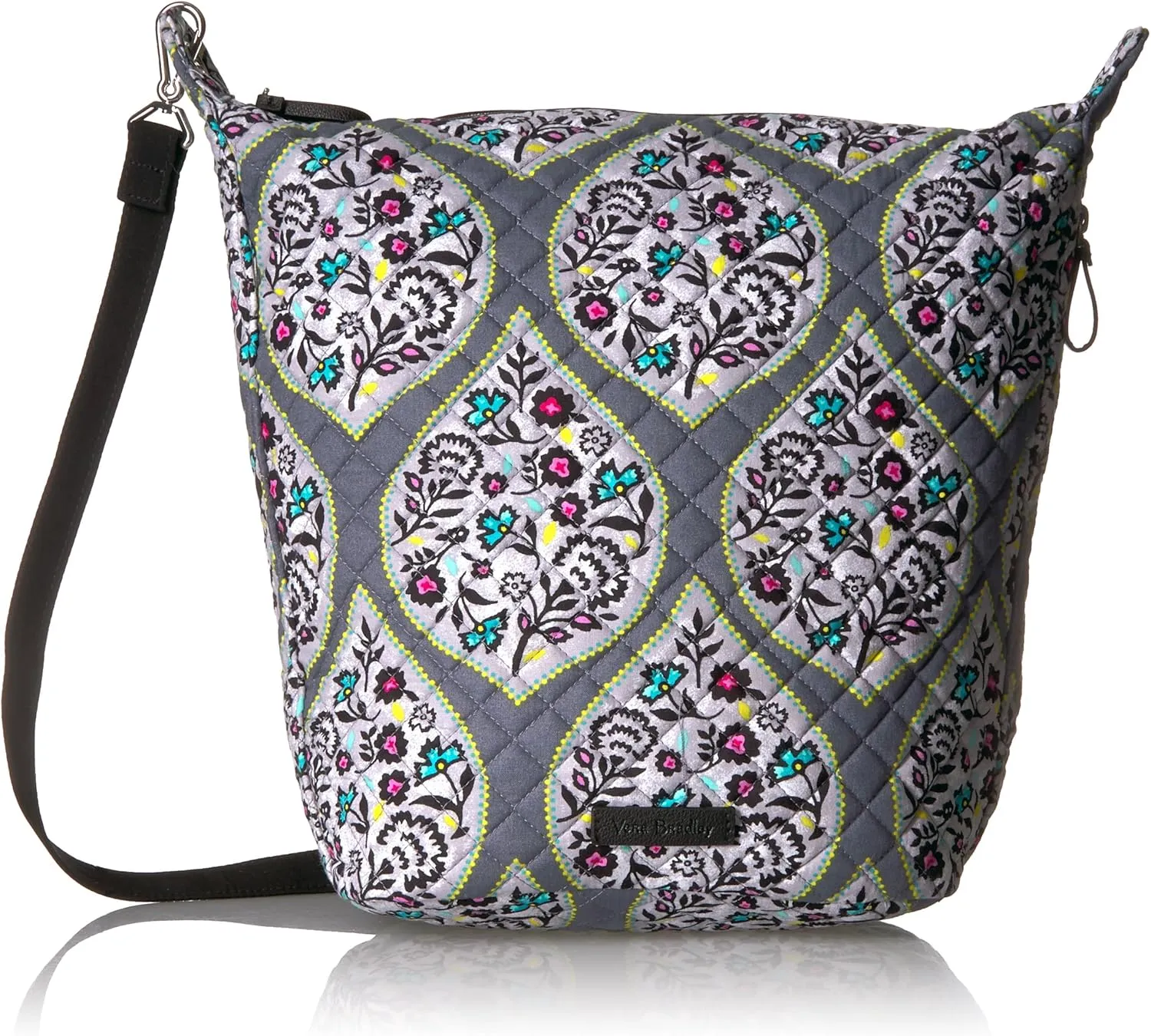 Vera Bradley Women's Cotton Carson Hobo Satchel Purse