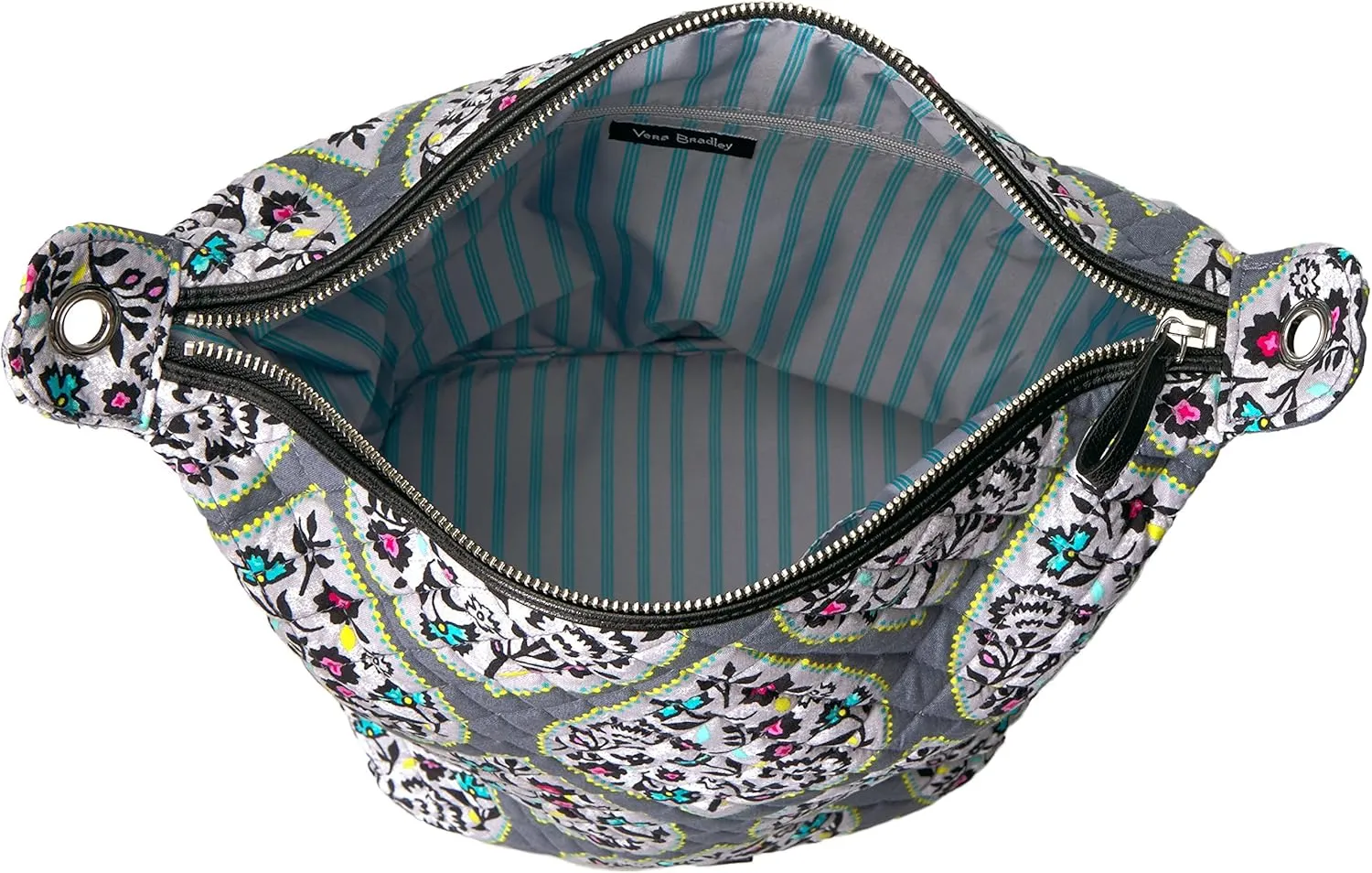 Vera Bradley Women's Cotton Carson Hobo Satchel Purse
