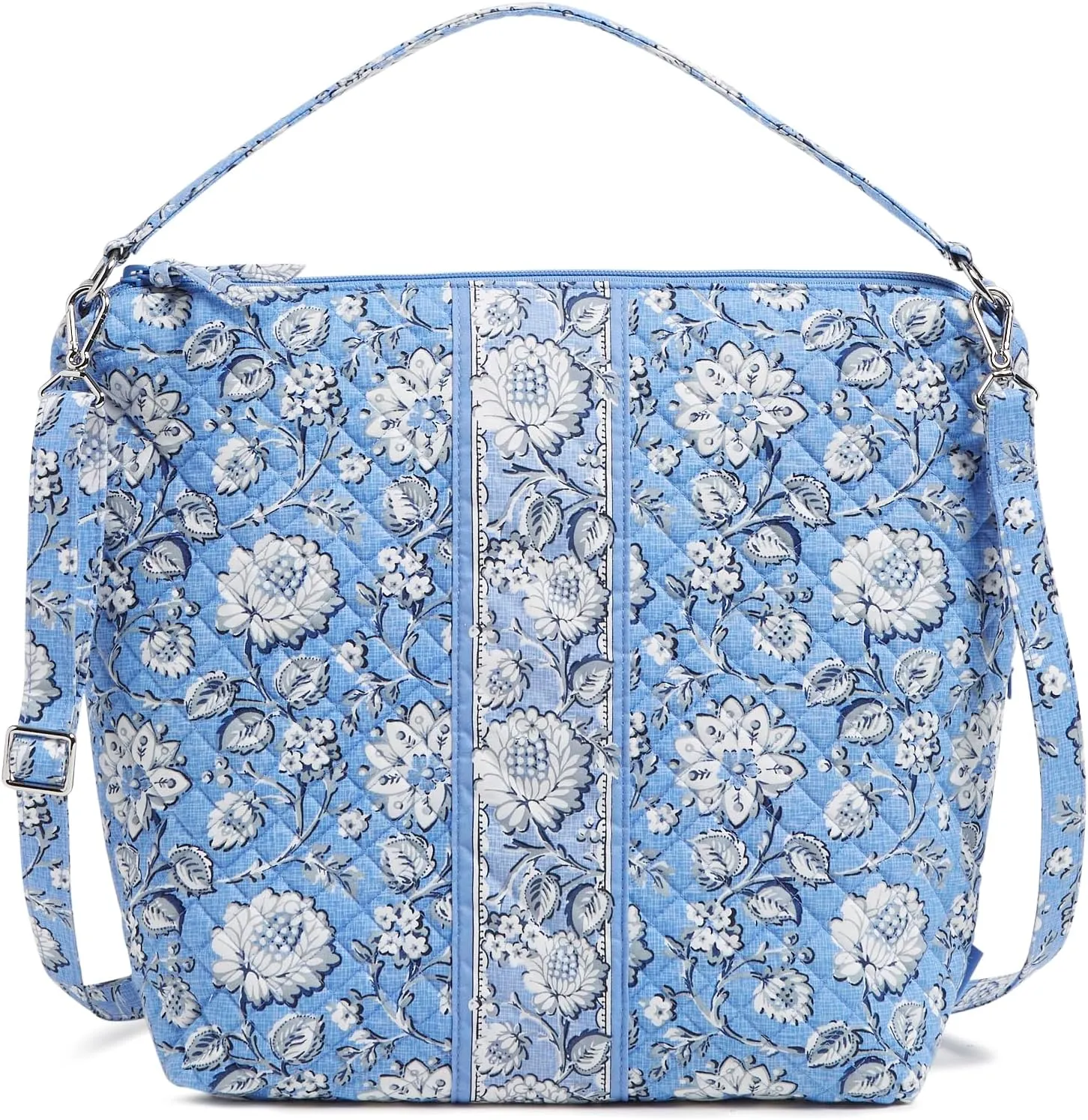 Vera Bradley Women's Cotton Oversized Hobo Shoulder Bag