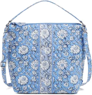 Vera Bradley Women's Cotton Oversized Hobo Shoulder Bag