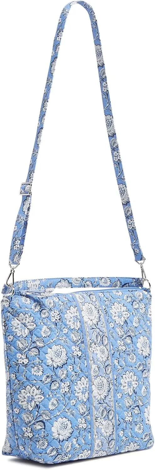 Vera Bradley Women's Cotton Oversized Hobo Shoulder Bag