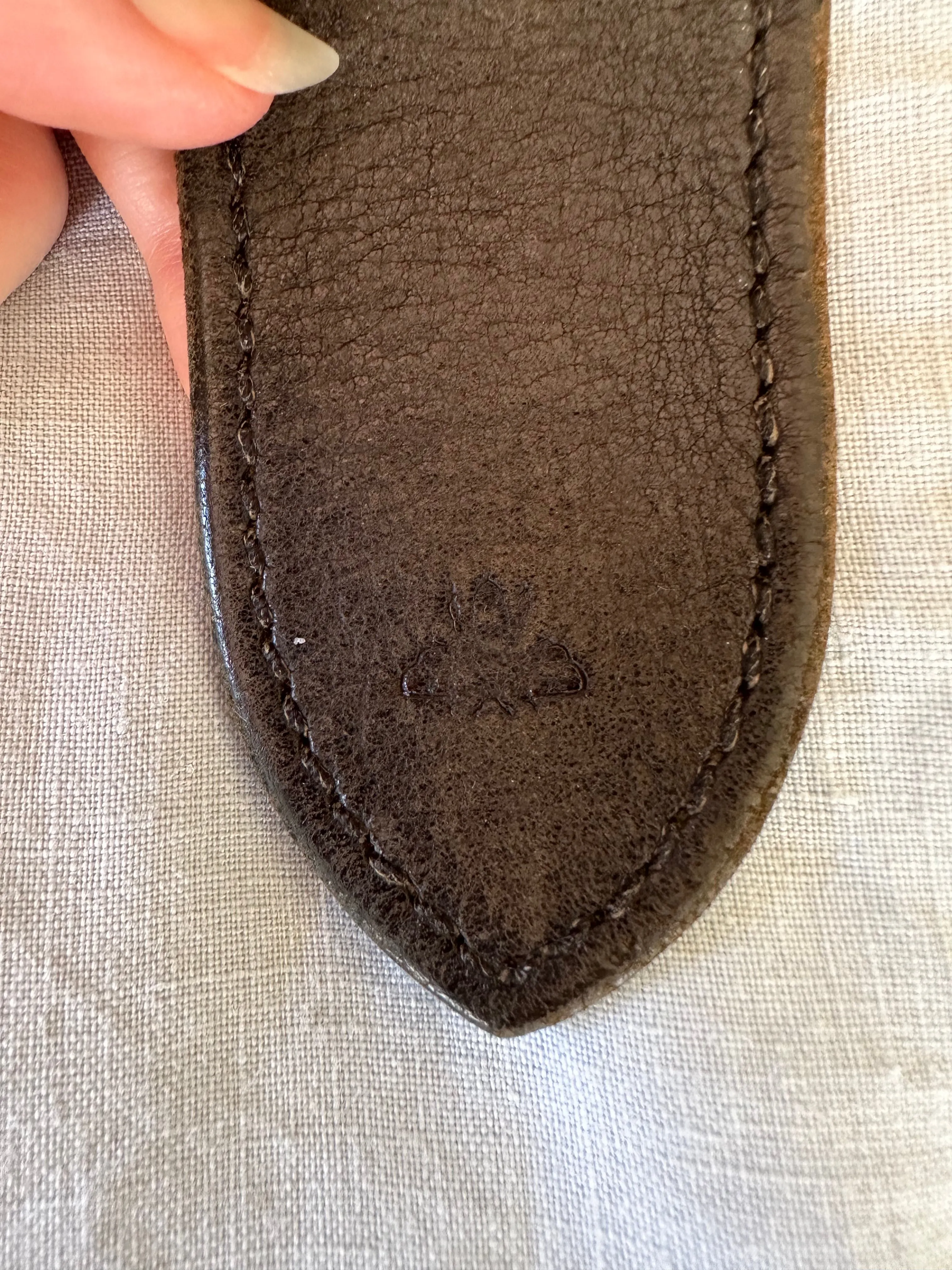 Vintage LW McKechnie Leather Belt (93cm)