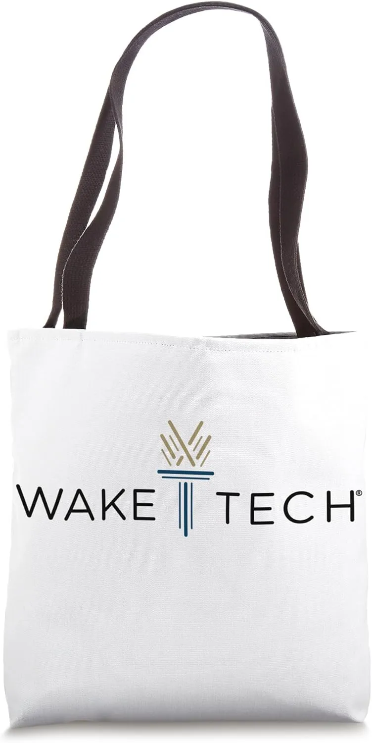 Wake Tech Community College Torch Logo Tote Bag