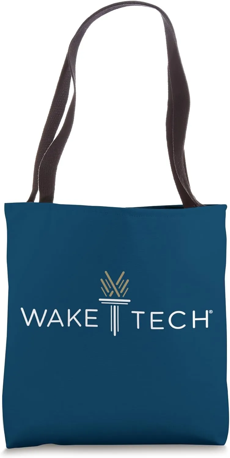 Wake Tech Community College Torch Logo Tote Bag