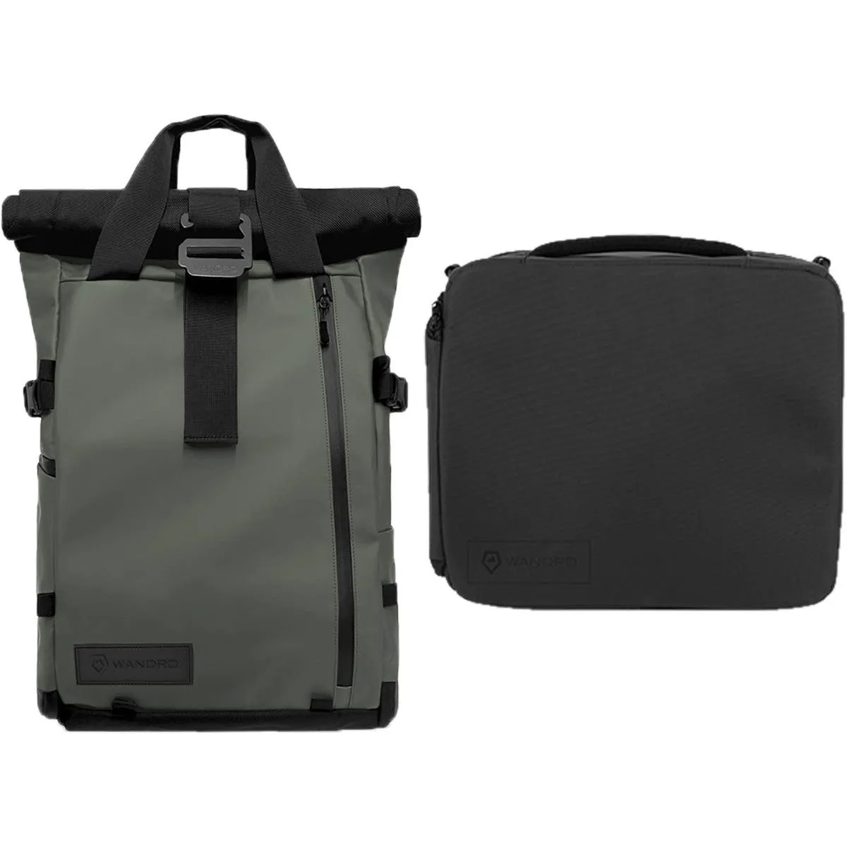 WANDRD PRVKE 21L v3 Photo Bundle with Essential Camera Cube (Wasatch Green)