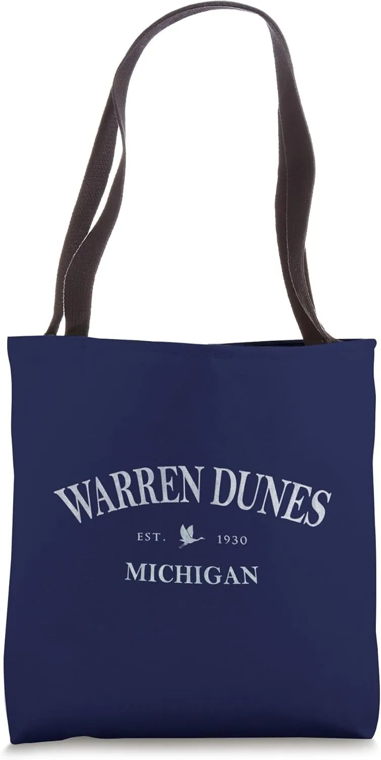 Warren Dunes Michigan | Warren Dunes MI Graphic Print Tote Bag