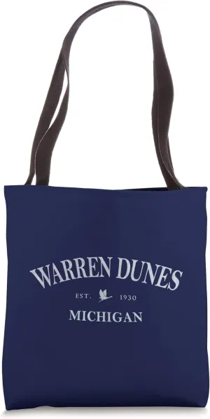 Warren Dunes Michigan | Warren Dunes MI Graphic Print Tote Bag