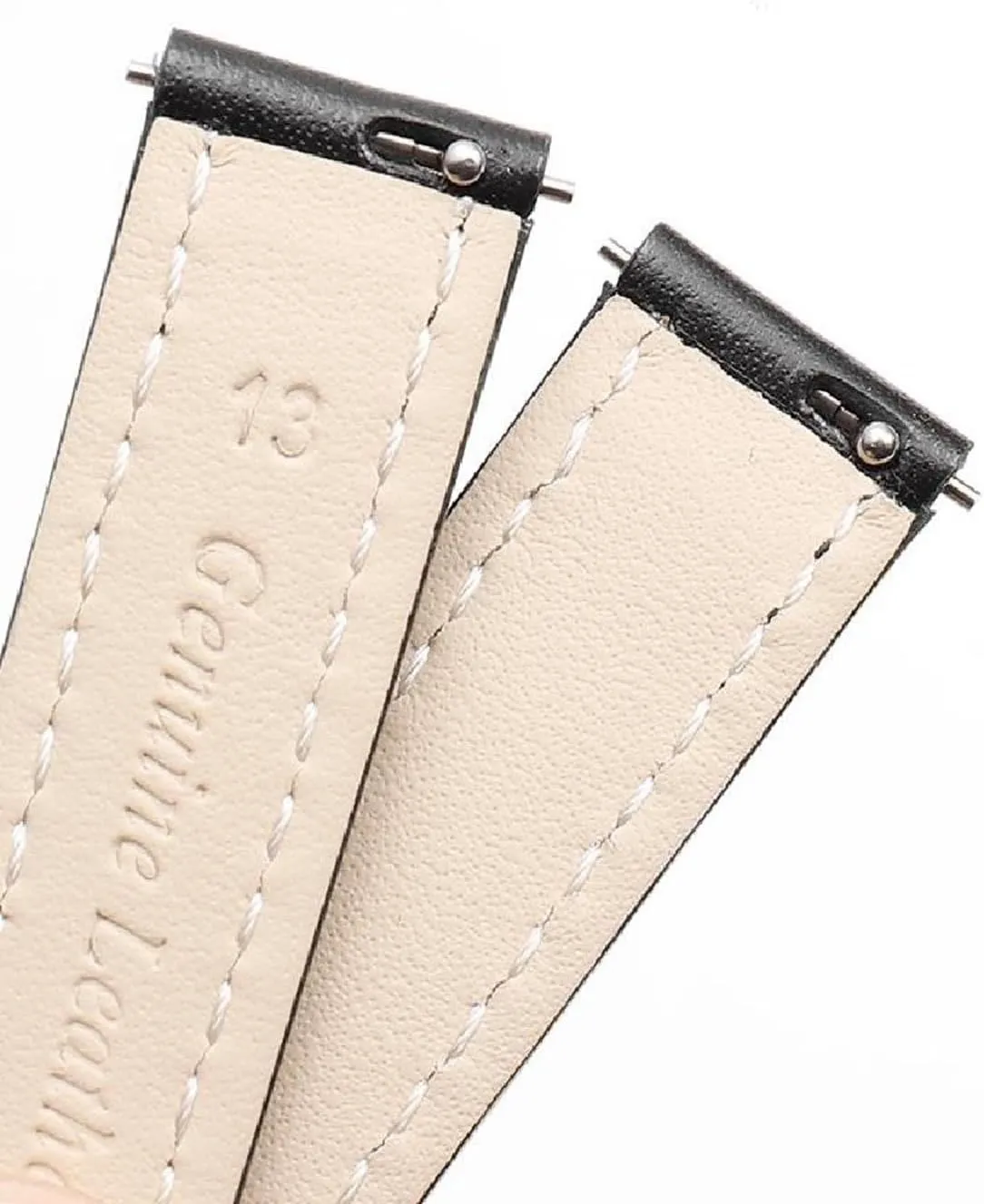 Watch Strap Universal Genuine Leather Watchband with Pin Buckle 10-22mm
