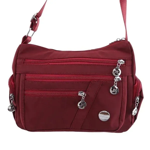 Waterproof Nylon Travel Shoulder Messenger Handbag for Women Fashion High Quality Crossbody Bag